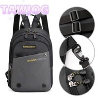 Ba lô nhỏ dành cho nam TAWJOG, Túi đeo chéo nhẹ, Túi đeo chéo du lịch bằng Nylon Daypack