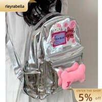 Ba lô nhỏ RLEYRABELLA, Túi học sinh trang trí sang trọng bằng da PU, Túi đi học Hello Kitty Y2k