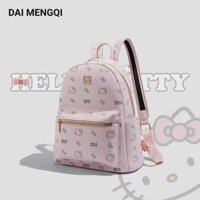 Ba lô nữ DAIMENGQI, túi du lịch thông thường HelloKitty màu hồng dễ thương