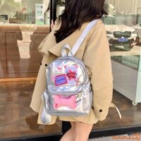 Ba lô nữ Sanrio Hello Kitty Ba lô da PU dễ thương Túi hàng ngày dung tích lớn