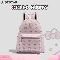 Ba lô nữ, túi du lịch thông thường HelloKitty màu hồng dễ thương
