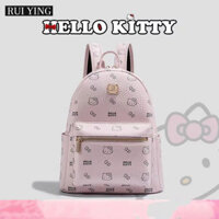 Ba lô nữ, túi du lịch thông thường HelloKitty màu hồng dễ thương