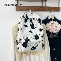 Ba lô PENEAKY, Túi đi học Hello Kitty siêu nhẹ, Quà tặng túi sách dung tích lớn Kawaii