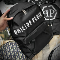 ba lô philipp dù khoá qp chữ ngang gạch dọc