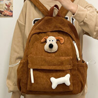 Ba lô phong cách mới dành cho học sinh trung học, ba lô đi học rừng đơn giản và đa năng