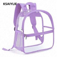 Ba lô PVC KSAIYLIE, Ba lô dung tích lớn nhỏ, Túi đựng đồ chống nước trong suốt mùa hè Mùa hè