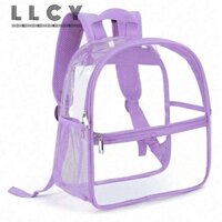 Ba lô PVC LLCY, Ba lô trong suốt nhỏ, Đi biển Túi đựng đồ chống nước dung tích lớn Đi biển