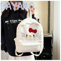 Ba lô sang trọng BAYAMO Sanrio, Ba lô đi học hoạt hình Hello Kitty, Túi đi học My Melody Kuromi dung tích lớn