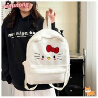 Ba lô sang trọng RENUNONG Sanrio, Ba lô đi học hoạt hình Hello Kitty, Túi đi học Kuromi My Melody Cinnamoroll dung tích lớn