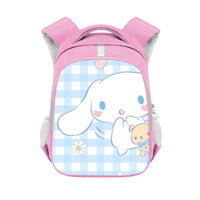 Ba lô SANRIO In hình Cinnamoroll, Balo học sinh tiểu học, Balo màu hồng dễ thương