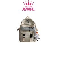 Ba lô thời trang kèm móc khóa Vịt Kute BL09