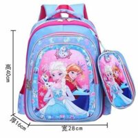 Ba lô tiểu học kèm hộp bút