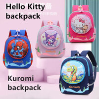 Ba lô trẻ em chất lượng cao dành cho phụ nữ hello kitty ba lô khủng long đi học kuromi bagpack người nhện lưng gói mẫu giáo bagpack phi hành gia bagpack