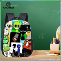 Ba lô trẻ em Daypack Dây kéo thường ngày Đóng sách Anime cho thanh thiếu niên Bé gái Bé trai