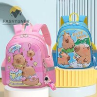 Ba lô trẻ em FASHYUNER, Ba lô Capybara đựng máy tính xách tay chống nước, Tay cầm Daypack thông thường dung lượng lớn nóng bỏng sang trọng cho du lịch