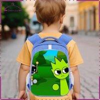 Ba lô trẻ em Mẫu giáo ngoài trời Túi sách Anime dung tích lớn cho trường đại học