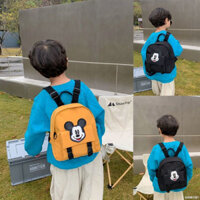 Ba lô trẻ em Mickey Backpack Bag Bag Fashion School Boy Mini Boy Backpack dễ thương