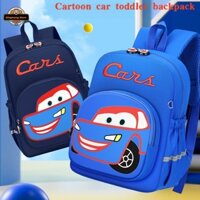 Ba lô trẻ em Pixar Lightning McQueen Anime Phim hoạt hình mẫu giáo Ba lô chơi trên ô tô