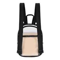 Ba lô trong suốt Baosity, Túi đựng sách chống nước có túi phía trước cho người lớn thể thao đi biển