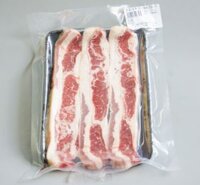 BA RỌI BÒ MỸ CẮT LÁT ĐÔNG LẠNH KHAY 350GRAM - SHORT PLATE