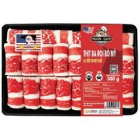 Ba Rọi Bò Mỹ - US Chilled Beef Short Plate (300g) - THAO TIEN FOODS