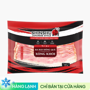 Ba rọi đồng quê xông khói Shinshu 200g