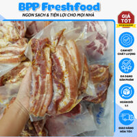 Ba Rọi Heo Tộc 1 Nắng Túi 500gr Ướp Sẵn Gia Vị Thơm Ngon