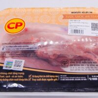 BA RỌI RÚT SƯỜN, CÒN DA HEO CP KHAY TS 500GR
