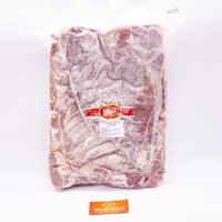 Ba rọi rút sườn không da đông lạnh Con Heo Vàng
