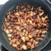 Ba rọi xào mắm ruốc 115k/ hũ 250gr