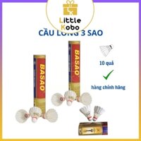 [Ba Sao] Ống Cầu Lông Ba Sao Pro Chất Lượng Cao 10 Trái Quả Cầu Lông Phụ Kiện Badminton Thể Thao