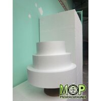 Ba tầng xốp bánh kem giả đường kính 30cm, 40cm, 50cm