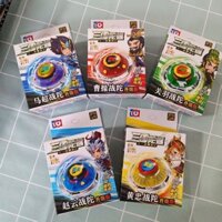 Ba Vương Quốc Ô Tô Thần Top Trái Phải Xoay Đỉnh Showdown Cao Cao Triệu Yun Guan Yu Zhang Fei Bé Trai Đồ Chơi Tình Yêu