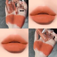 [BA09 Cam Sữa] Son BeAna Cao Cấp - Son Kem Siêu Lì Không Chì Mềm Môi Công Nghệ Mới Nhất- Son B.A Ver4