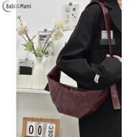 Babi Mami Nữ sừng bò bánh sừng bò túi đeo chéo vai bánh bao