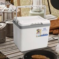[Babilong.vn] Hộp làm mát di động 6L Hộp đựng đá lạnh tươi mát Tủ lạnh ô tô ngoài trời Mini