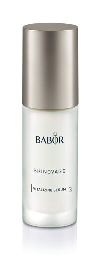 BABOR Skinovage Vitalizing Serum, Anti-Aging Face Treatment, with Blue Light Protect and Power Peptides, Stimulates Skin Renewal to Reduce Appearan...