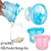 BABY 270ml Hộp đựng đồ ăn nhẹ Di động Cho bé ăn Hộp đựng sữa bột Hộp đựng thức ăn Hộp đựng thức ăn cho bé Bình du lịch cho trẻ mới biết đi