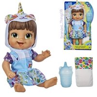 BABY ALIVE BÚP BÊ BÉ KỲ LÂN TINICORNS XANH