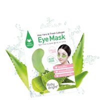 Baby Bright Mặt Nạ Trị Thâm Quầng Mắt Baby Bright Aloe Vera & Fresh Collagen Eye Mask 1 Miếng 2.5g