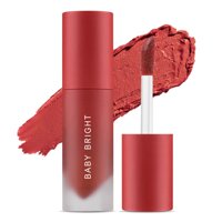 Baby Bright Son Kem Và Má Hồng Baby Bright Lip Cheek Velvet Cherry Blossom 2.4g .#04 Plum Blossom