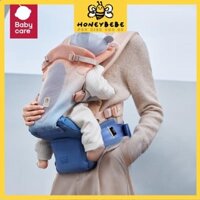 (Baby Care) Địu Em Bé Chống Gù 4 Tư Thế Thoáng Khí Đa Năng Có Ghế Ngồi An Toàn Cho Bé từ 0-36 Tháng - Hàng Chính Hãng