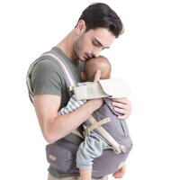 Baby Carrier, SpringBuds Baby Carriers Front and Back for Newborn to Toddler's, 3-in-1 Ergonomic Hip Seat Kangaroo Baby Carrier Wrap for Infant...