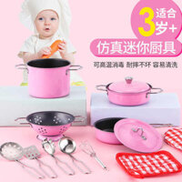 baby cooking sets mini toys girls children's toys Nhà Bếp Mini Nấu Ăn Thực Bộ Nấu Ăn Nhật Bản Đồ Chơi Nấu Ăn Đồ Dùng Nhà Bếp Kuaishou Tik Tok Trẻ Em Chơi Nhà Đồ Chơi