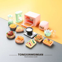 baby cooking toys mini toys baby toys children's toys Mô Phỏng Mini Thiết Bị Nhà Bếp Thu Nhỏ Nồi Cơm Điện Lò Mô Hình Đồ Trang Trí Cảnh Trẻ Em Nhà Bé Nhà Chơi Đồ Chơi