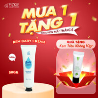 BABY CREAM PIZKIE Kem Dưỡng Ẩm, Giảm Nứt, Nẻ 50gr - Phục Hồi Da Khô, Dưỡng Da - 50gr