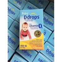 Baby Ddrops d3 400 IU [vitamin D3 tốt nhất cho trẻ sơ sinh]