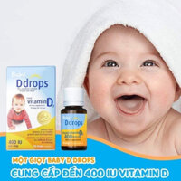 Baby Ddrops Vitamin D3 - BỔ SUNG VITAMIN D3 CHO TRẺ SƠ SINH