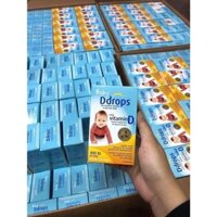 Baby Ddrops Vitamin D3 Cho Trẻ Sơ Sinh 90 Giọt - Mỹ