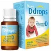 Baby Ddrops Vitamin D3 ddrop cho bé 90 giọt Mỹ  KT0110